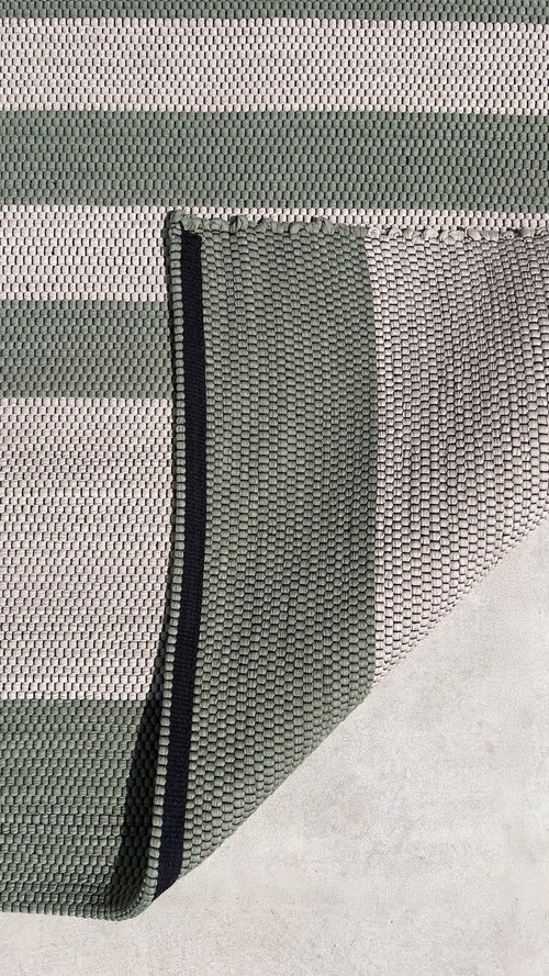 AFK Living vloerkleed Tiago - handgemaakt - Gerecycled katoen - 140 x 200 cm - vtwonen shop