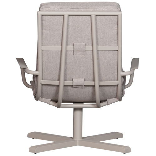 WOOOD tuinfauteuil Coosa - Aluminium - All Weather - Zand - 92x83x93 - vtwonen shop