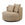 DÉJA Living Draaifauteuil Miles - Beige Stof - Ø100x84cm