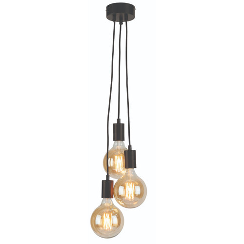 it's about RoMi hanglamp Oslo - zwart - 20x20x150cm - vtwonen shop