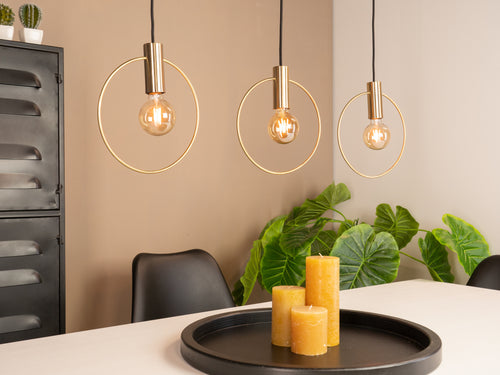 EGLO hanglamp Manizales - e27 - 101 cm - goud