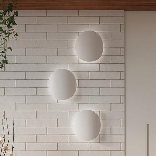 Sollux Lighting Wandlamp SENSES wit - 25x8x29cm