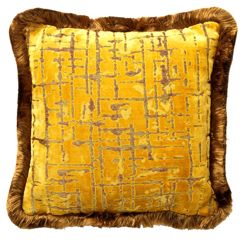 Hoii sierkussen Poseidon - 45x45 cm - Golden Glow - Geel - vtwonen shop