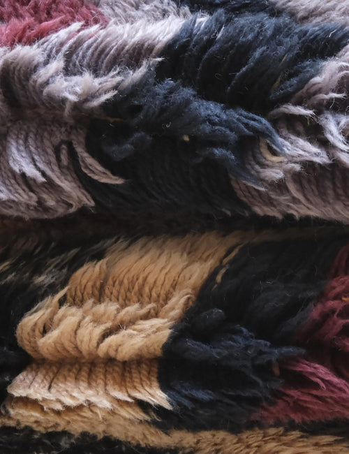 AFK Living vloerkleed Berber - handgemaakt - Wol - 81 x 312 cm - vtwonen shop