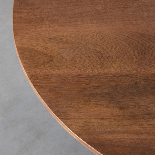 LABEL51 Salontafel Otis - Naturel Mangohout - 80x80x43cm - vtwonen shop