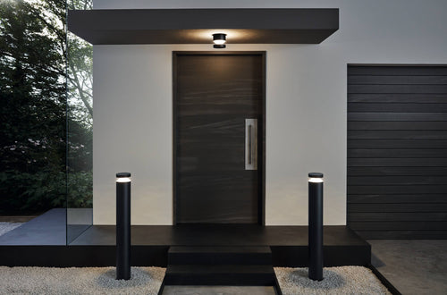 EGLO plafondlamp buiten Melzo - led - 13.5 cm - zwart - vtwonen shop