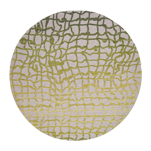 Louis De Poortere vloerkleed Republic Green - groen - 140x140cm