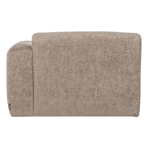 WOOOD chaise longue bank rechts Mojo Base - Wollig - D.zand - 74x112x162