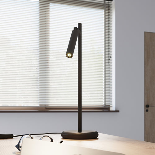 Sollux Lighting Tafellamp PASTELO zwart - 14x20x43cm