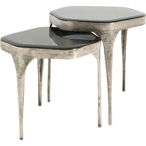 Kare Design Bijzettafel Mistral (2/Set)