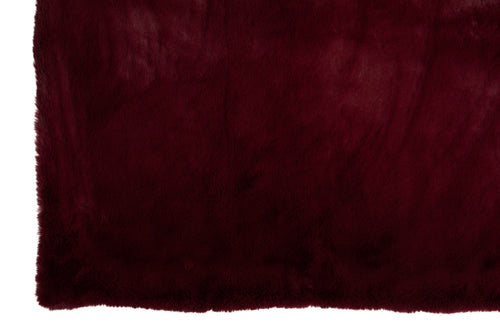 J-Line plaid Cutie - fleece deken – polyester – rood - 180 x 130 cm