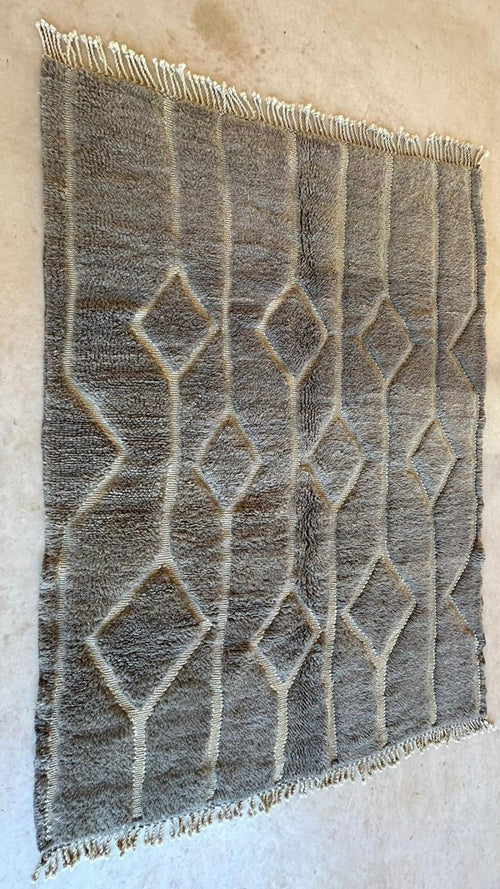 AFK Living vloerkleed Berber - handgemaakt - Wol - 200 x 300 cm