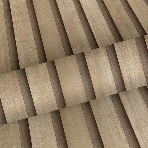 Sanders & Sanders behang houten wandpanelen 3d beige - 53 cm x 10 m - 640049