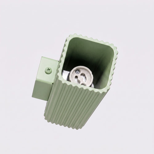 Sollux Lighting Wandlamp RAYO 20 saliegroen - 6x8x20cm