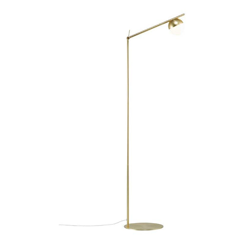 Nordlux Contina Vloerlamp - G9 - Messing