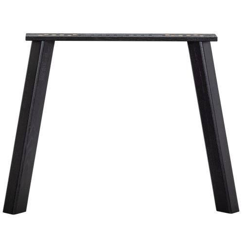 WOOOD Haarlem 4-standen poot - Eiken - Zwart - Set van 2 - vtwonen shop