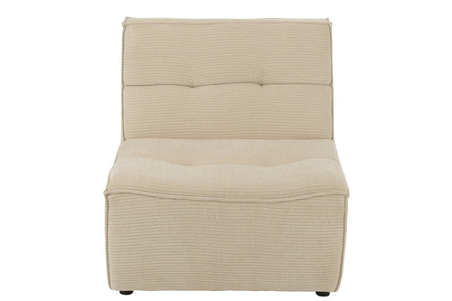 J-Line sofa grid - populierenhout/schuim - beige