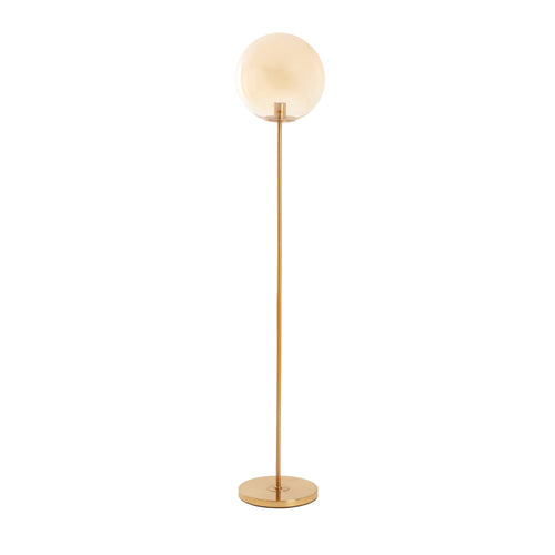 Light & Living vloerlamp Medina - oranje - Ø30cm