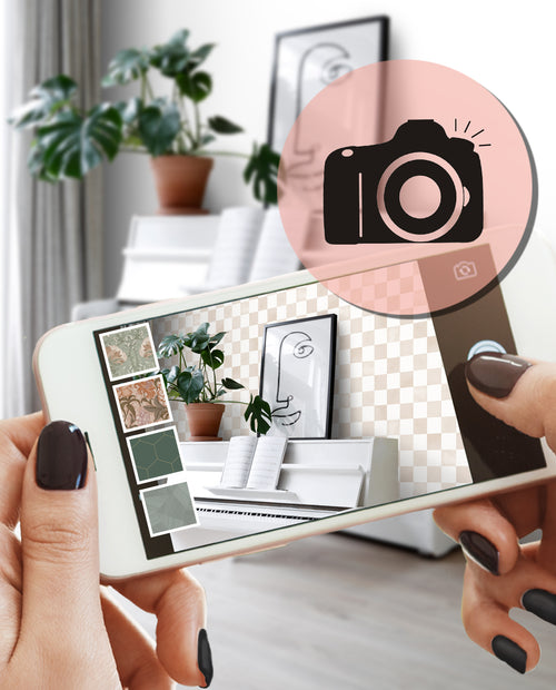 ESTAhome behang geblokt motief beige en wit - 53 cm x 10.05 m - 131291 - vtwonen shop