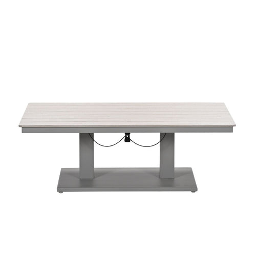 Garden Impressionsverstelbare loungetafel Brugge 150x87 cm - taupe