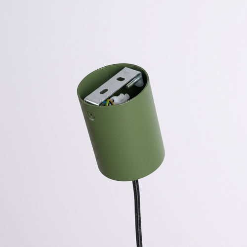 Sollux Lighting Hanglamp AURA 1 olijfgroen Gx53 - 10x10x125cm