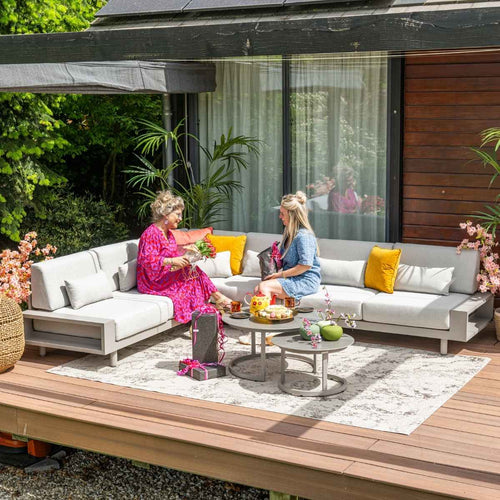 Garden Impressions Loungeset Lizzy 6-delig - Monte Carlo loungetafels