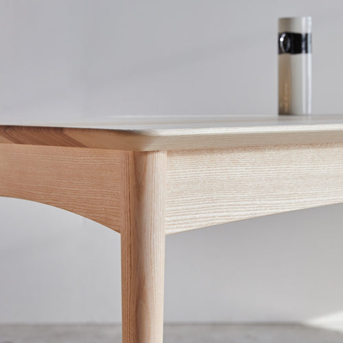 Tikamoon Josef - Tafel van massief olijfessenhout voor 4/6 personen. - Naturel - vtwonen shop