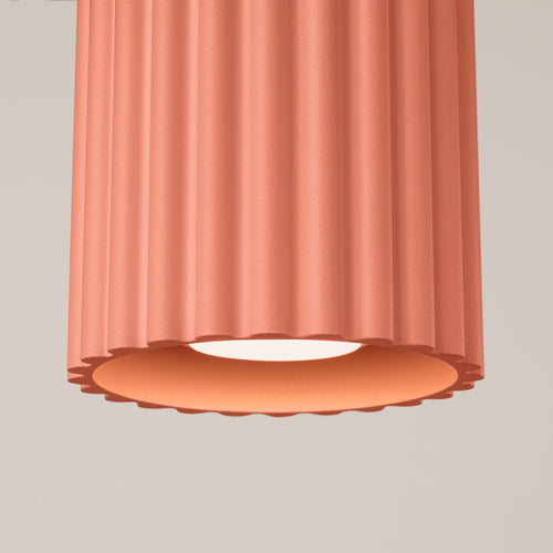 Sollux Lighting Plafondlamp AURA 1 perzik GU10 - 10x10x10cm