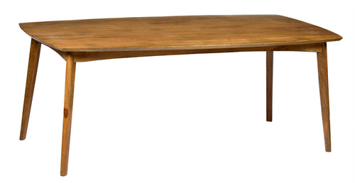 Livingfurn eetkamertafel Elias - 220cm - mangohout - bruin