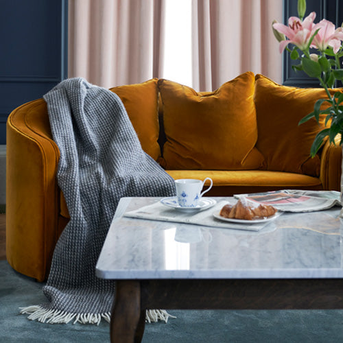 Klippan 100% wollen deken - Knut - donkergrijs - 130x200cm