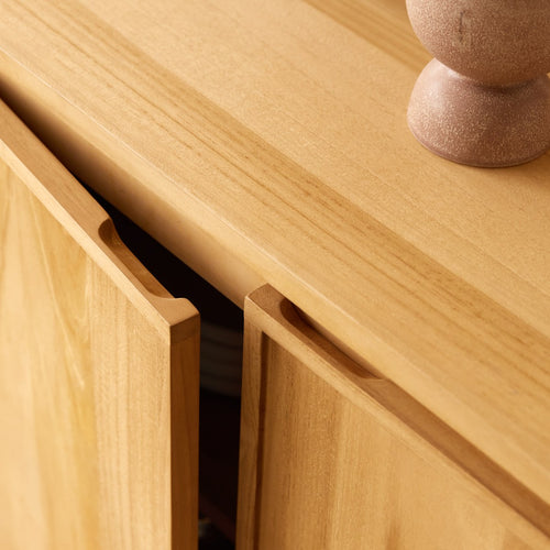 Tikamoon  Teakhouten buffetkast 160 cm - Naturel