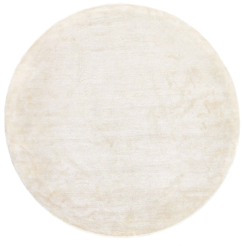 Vloerkleed MOMO Rugs Northern Light Round Ecru 200 cm rond