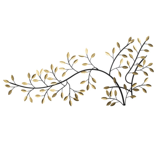 Art for the Home Metal Art - Gold branch 1,08m x 49cm - vtwonen shop