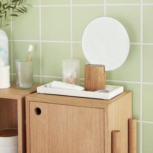 Hübsch vazen Elements - glas - 12x7xh13, 16x9xh18, 12x7xh20cm - vtwonen shop