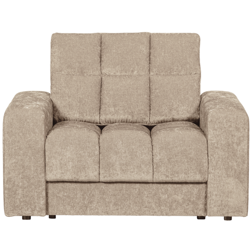 WOOOD fauteuil Second Date - Vintage - Nougat - 78x103x99 - vtwonen shop