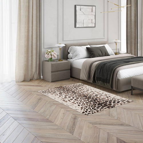 AFK Living vloerkleed Savanna - zeer zacht - kastanje - 160 x 230 cm