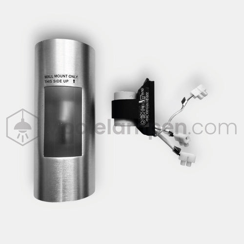 Artdelight Wandlamp Roulo 2 - Aluminium
