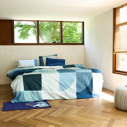 Cinderella - Dekbedovertrek Rune - 200x220 cm - Blauw
