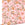 ESTAhome behang bloemen roze, oranje en vergrijsd groen - 50 x 900 cm - 130925