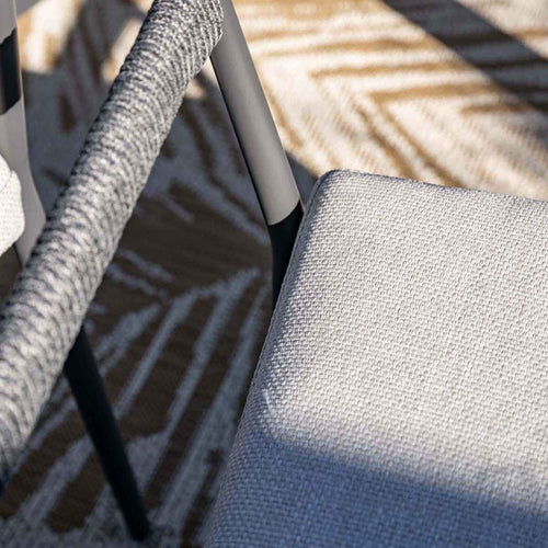 Garden Impressions tuinset Tineo - Tulli - donker grijs - 180x115 cm - 5-delig - vtwonen shop