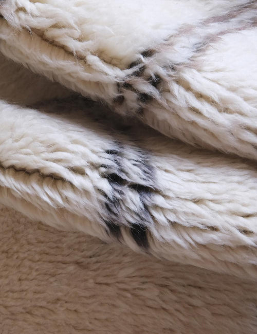 AFK Living vloerkleed Berber - handgemaakt - Wol - 152 x 260 cm