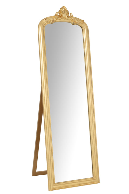 J-Line spiegel Emi - hout - goud