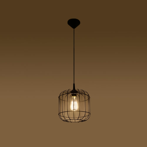 Sollux Lighting Hanglamp CELTA zwart - 23x23x95cm