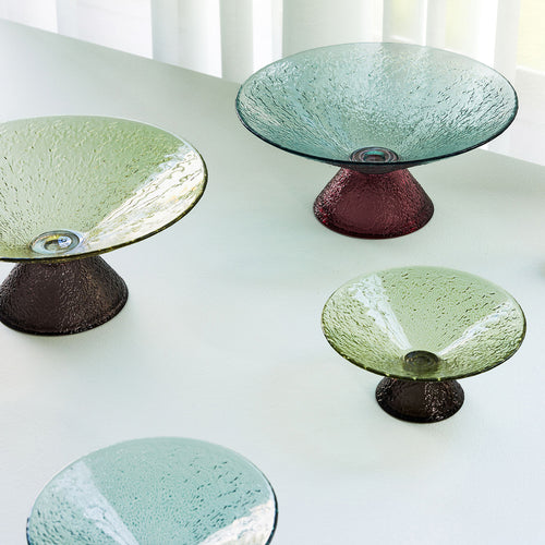 Hübsch glazen kom Bonbon - glas - ø15xh7cm - vtwonen shop