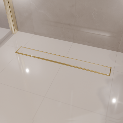 LOMAZOO douchegoot Nilo - goud - 70 cm