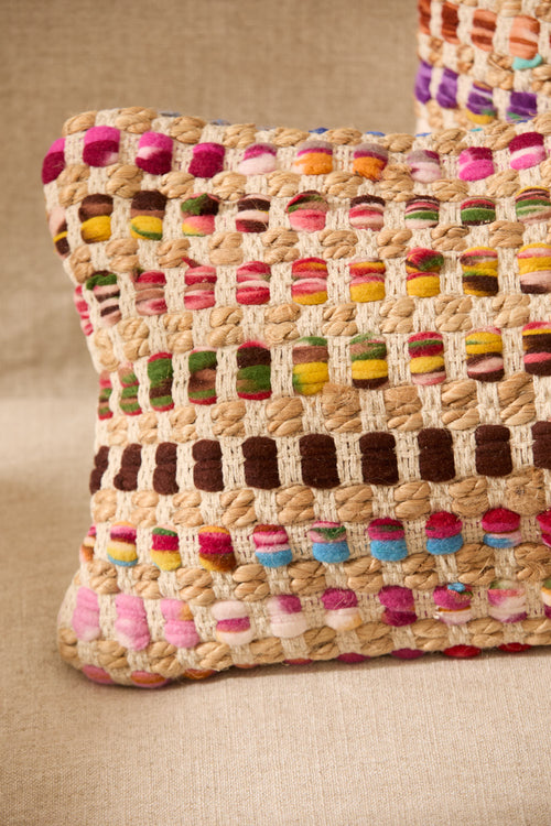 Calma House Kussenhoes Cando - Meerkleurig - 30x60