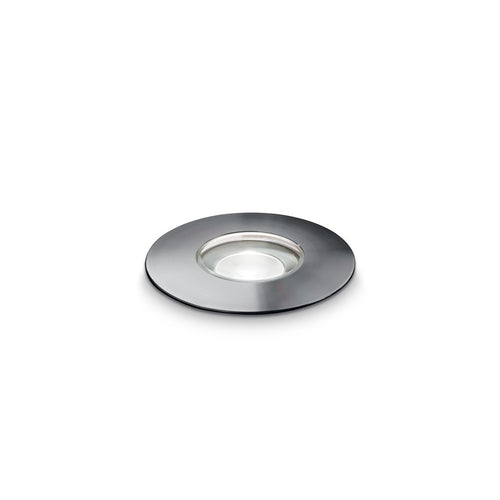 Ideal Lux ROCKET Inbouwgrondlamp voor buiten, staal, 1x LED 130lm 3000K IP67 - Driver vereist