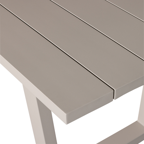 WOOOD tuintafel Bear - Aluminium - Zand - 75x240x87 - vtwonen shop