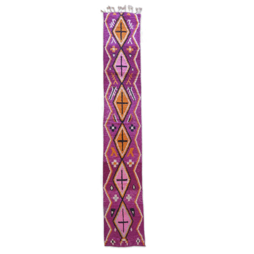 AFK Living vloerkleed Berber - handgemaakt - Wol - 78 x 507 cm