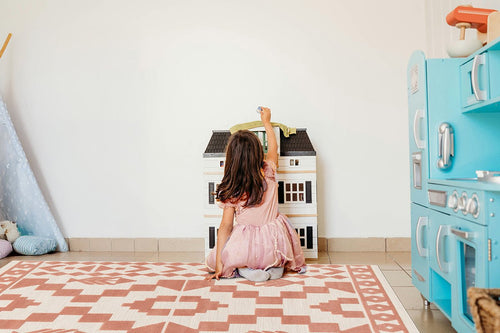 AFK Living vloerkleed Atacama - voor binnen en buiten - roos - 120 x 170 cm - vtwonen shop